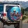 Octopuses Sunglasses Steering Wheel Heart Tropical Ocean - Wildlife Lover Gift Spare Tire Cover - 3
