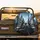 Doberman Biker Dogs Mirrored Aviator Urban Vista - Car Enthusiast Dog Lover Gift Spare Tire Cover - 2