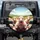 Comical Sheep Gathering Rural Hills - Farmhouse Decor Gift for Sheep Lovers Spare Tire Cover - 1