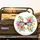 Retro Sunglasses Gradient Lenses Tropical Flowers Lush Foliage - Travel Essentials Spare Tire Cover - 2