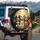 Shih Tzu Puppies Dappled Foliage - Dog Lover Gift Spare Tire Cover - 3