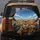 Bengal Cats with Glasses Steering Wheel Road - Cat Lover Gift Spare Tire Cover - 5