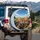 Bengal Cats with Glasses Steering Wheel Road - Cat Lover Gift Spare Tire Cover - 3
