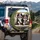 Bernese Mountain Dogs Driving Road Trip - Travel Essentials Gift for Dog Owners Spare Tire Cover - 3