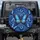 Morpho Blue Butterfly Rococo Floral Swirls - Home Decor Gift for Butterfly Lovers Spare Tire Cover - 1