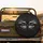 Human Eyes Luminous Irises Lush Lashes Arched Brows White Sclera Face Contours Wispy Elements - Travel Essentials Spare Tire Cover - 2