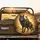 Majestic Golden Wolf Cub Guardian - Fantasy Lover Gift Spare Tire Cover - 2