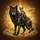 Majestic Golden Wolf Cub Guardian - Fantasy Lover Gift Spare Tire Cover - 6