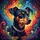 Miniature Pinscher Dog Rainbow Stripes Collar - Dog Lover Home Decor Birthday Gift Spare Tire Cover - 6