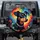 Miniature Pinscher Dog Rainbow Stripes Collar - Dog Lover Home Decor Birthday Gift Spare Tire Cover - 1