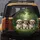 Cream Brown Shih Tzu Dogs Green Park Scene - Pet Owner Car Accessory Gift Spare Tire Cover - 5