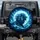 Roaring Lion Silhouette Elemental Energy Celestial Sphere - Wildlife Lover Gift Spare Tire Cover - 1