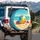 Beach Ball Flip Flops Ocean Sand - Summer Travel Essentials Spare Tire Cover - 3