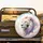Majestic White Lion Head Magenta Eyes Turquoise Nose Pastel Sky - Wildlife Lover Gift Spare Tire Cover - 2