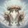 Intimate Skeletons Rose Crowns Sky Clouds - Eternal Love Gift for Couples Spare Tire Cover - 6