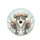 Intimate Skeletons Rose Crowns Sky Clouds - Eternal Love Gift for Couples Spare Tire Cover - 4