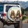 Basset Hounds Scenic Road Trip Puppy - Dog Lover Travel Gift Spare Tire Cover - 3