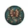 Opulent Leopard Ribbon Bow Dark Jungle Leaves - Vehicle Accessory Gift Spare Tire Cover - 4