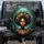 Young Woman Floral Crown Butterflies Dragonflies Forest - Home Decor Gift Spare Tire Cover - 1