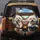 Happy Fluffy Bichon Frise Dog Family Road Trip - Vehicle Accessory for Dog Lovers Spare Tire Cover - 5