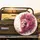 Lion Fuchsia Dahlia Flowers Botanical Tapestry - Home Decor Gift for Botanical Lover Spare Tire Cover - 2