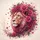 Lion Fuchsia Dahlia Flowers Botanical Tapestry - Home Decor Gift for Botanical Lover Spare Tire Cover - 6