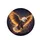 Bald Eagle Golden Flame Feathers Ethereal Energy - Wildlife Lover Gift Spare Tire Cover - 4