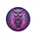 Mismatched Eyes Owl Swirling Feathers Tendrils - Glowing Starry Fantasy Lover Gift Spare Tire Cover - 4