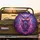 Mismatched Eyes Owl Swirling Feathers Tendrils - Glowing Starry Fantasy Lover Gift Spare Tire Cover - 2