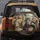 Fluffy Grey Kitten Driving Car with Five Friends - Home Decor Gift for Kitten Lovers Spare Tire Cover - 5