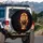 Majestic Golden Lion Ethereal Glow Wildlife Lover Gift Spare Tire Cover - 3