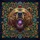 Roaring Bear Gold Filigree Cosmic Nebula - Wildlife Lover Gift Spare Tire Cover - 6