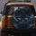 Piercing Luminous Electric Blue Feline Eyes Dark Fur - Wildlife Cat Lover Gift Spare Tire Cover - 5