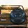 Piercing Luminous Electric Blue Feline Eyes Dark Fur - Wildlife Cat Lover Gift Spare Tire Cover - 2