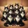 Nine Fluffy Tuxedo Cats Bright Eyes Upholstery - Home Decor Gift for Cat Owners Spare Tire Cover - 6