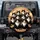 Nine Fluffy Tuxedo Cats Bright Eyes Upholstery - Home Decor Gift for Cat Owners Spare Tire Cover - 1