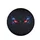Menacing Red Eyes Electric Blue Light Angular Brow Ridges Dark Energy - Car Decor Gift Spare Tire Cover - 4