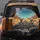 Screaming Skeletons Desert Road Trip - Driver Home Decor Gift Spare Tire Cover - 5