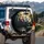 Shocked Panda Horse Leopard Forest Car Ride - Wildlife Lover Adventure Gift Spare Tire Cover - 3