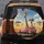 Giraffes Driving Classic Red Convertible African Savanna - Safari Adventure Gift for Giraffe Lovers Spare Tire Cover - 5