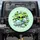 Green Alien Heads Silver Flying Saucers - Sci-Fi Decor Gift for Space Lover Spare Tire Cover - 1