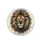 Majestic Lion Head Golden Mane Swirling Tendrils Ornate Forehead Pattern - Wildlife Lover Gift Spare Tire Cover - 4