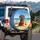 Dachshund Dog Sunglasses Beach Cocktail - Summer Road Trip Gift Spare Tire Cover - 3