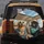 Driving Dogs Sunglasses Fedora Car Ride - Adventure Lover Gift for Dog Lover Spare Tire Cover - 5