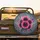 Vibrant Pink Sunflowers Hummingbirds Twilight Sky - Nature Lover Gift Spare Tire Cover - 2