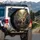 Four French Bulldogs with Sunglasses Garden Bench - Dog Lover Gift for French Bulldog Owners Spare Tire Cover - 3