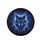 Snarling Alpha Wolf Head Glowing Eyes Electric Lightning Mist - Wildlife Lover Gift Spare Tire Cover - 4
