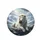 Majestic Alpha White Lion Snow Peak Mountains - Wildlife Lover Gift for Lion Lover Spare Tire Cover - 4