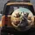 Raccoons Red Panda Guiding Sunlit Journey - Travel Essentials Gift for Wildlife Lover Spare Tire Cover - 5