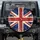 Distressed Union Jack Flag - British Heritage Gift for UK Enthusiasts Spare Tire Cover - 1